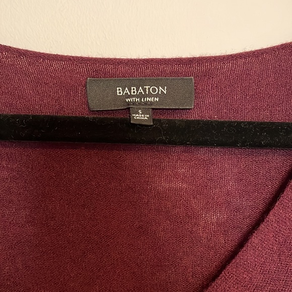 Babaton v-neck sweater - Picture 3 of 3